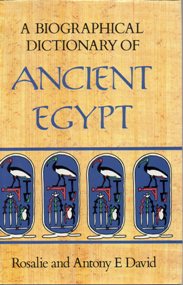 A Biographical Dictionary of Ancient Egypt