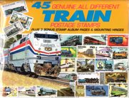 Train Postage Stamps Plus