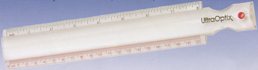 UltraOptix 8x1 Inch Bar Magnifier with Scales