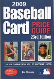 2009 Baseball Card Price Guide 23rd Edition